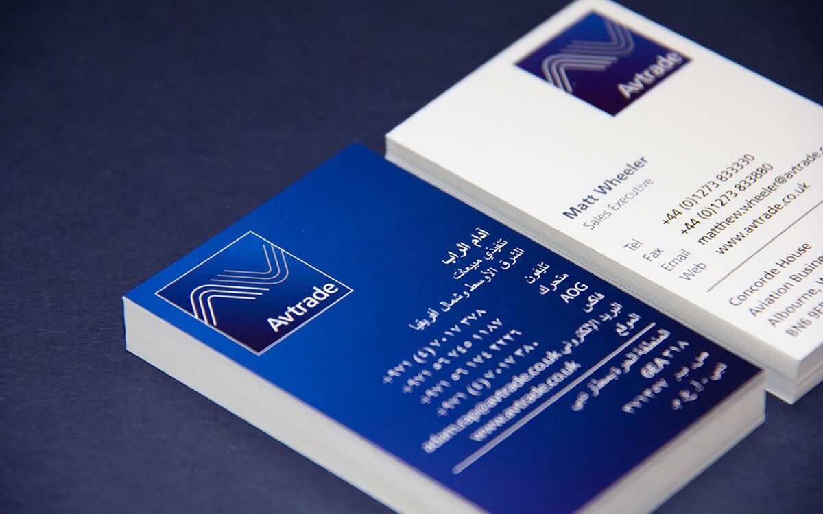 Gloss Laminated Business Card