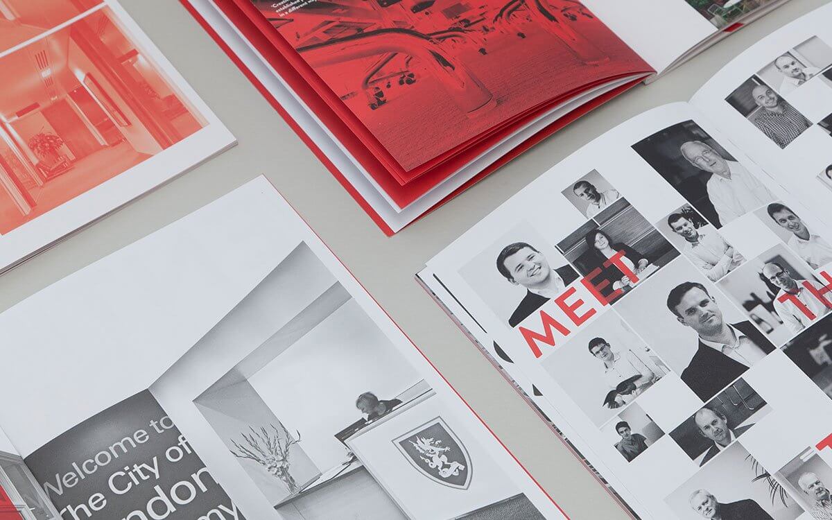 A4 Uncoated, Perfect Bound Brochures